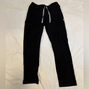 FIGS Yola Skinny Scrub Pants (Size S - Black)